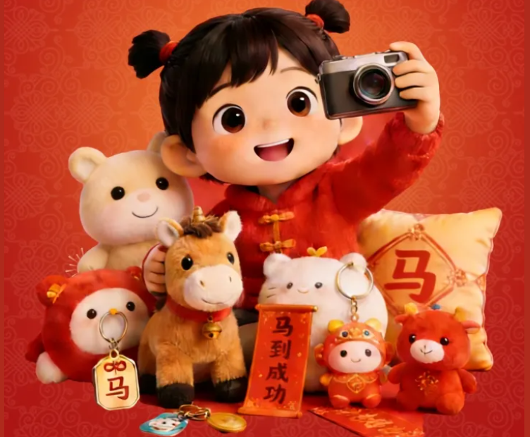 马年吉祥物合影征集活动开启啦~